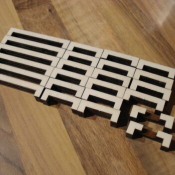 Intra απο ξύλο plywood 3mm-4mm πάχος - Ξύλινη γρέζια παζλ Δίασταση 30x30 cm Intraeaxys-075y6m0o - Image 8