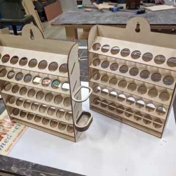 Intra απο ξύλο plywood 3mm-4mm πάχος - Σχάρα βαφής 3mm Δίασταση 30x30 cm Intraeaxys-qom65qk1 - Image 1