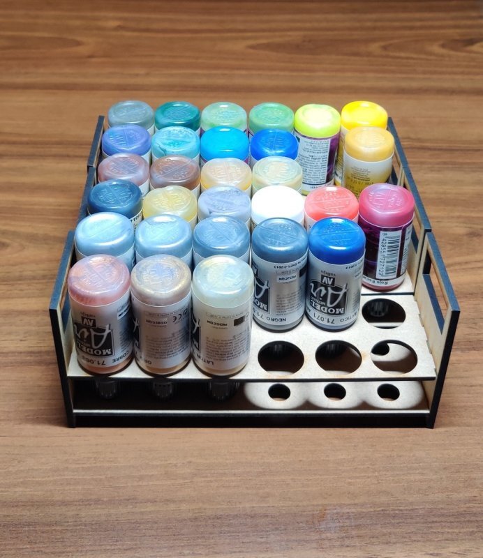 Intra απο ξύλο plywood 3mm-4mm πάχος - Βάση βαφής Vallejo Δίασταση 30x30 cm Intraeaxys-91jkpn8o