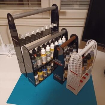 Intra απο ξύλο plywood 3mm-4mm πάχος - Σχάρα βαφής για μπουκάλια χρωμάτων Vallejo Δίασταση 30x30 cm Intraeaxys-r1z0vwno - Image 1