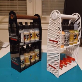 Intra απο ξύλο plywood 3mm-4mm πάχος - Σχάρα βαφής για μπουκάλια χρωμάτων Vallejo Δίασταση 30x30 cm Intraeaxys-r1z0vwno - Image 3