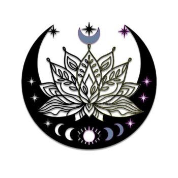 Intra απο ξύλο plywood 3mm-4mm πάχος - Πάνελ Lotus Δίασταση 30x30 cm Intraeaxys-p7ymv8r7 - Image 1