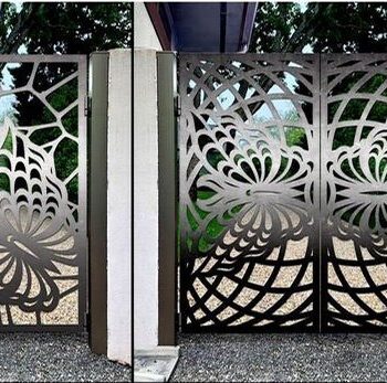 Intra απο ξύλο plywood 3mm-4mm πάχος - Κομψή σχεδίαση πύλης Δίασταση 30x30 cm Intraeaxys-eo206pq7 - Image 1