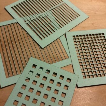 Intra απο ξύλο plywood 3mm-4mm πάχος - Παραμετρική Γεννήτρια Πλέγματος και Πλέγματος Δίασταση 30x30 cm Intraeaxys-075dyvpo - Image 1