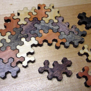 Intra απο ξύλο plywood 3mm-4mm πάχος - Πλακάκια Polyhex Δίασταση 30x30 cm Intraeaxys-eo20g237