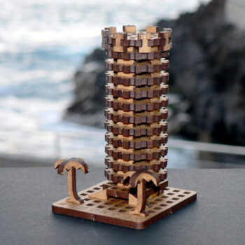 Intra απο ξύλο plywood 3mm-4mm πάχος - Wooden Block Toy Hotel Don Juan 3mm Δίασταση 30x30 cm Intraeaxys-6o3yd5q7 - Image 1