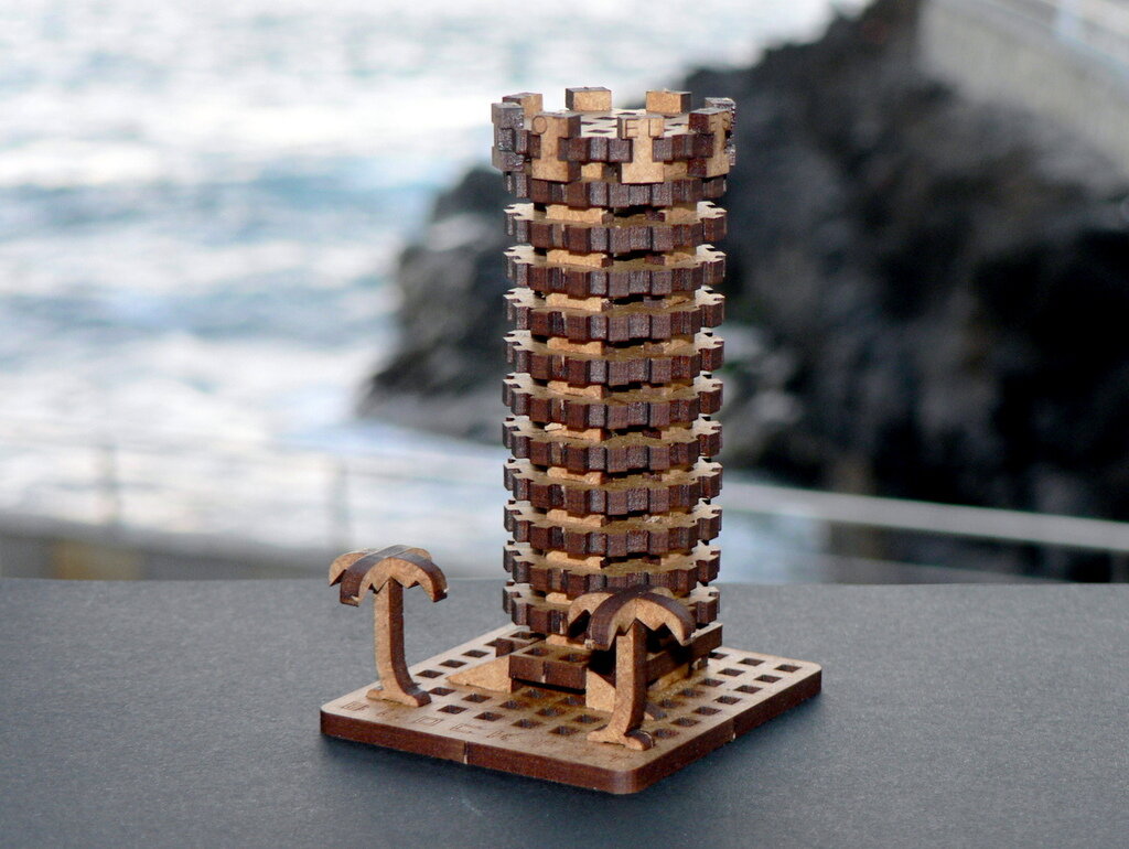 Intra απο ξύλο plywood 3mm-4mm πάχος - Wooden Block Toy Hotel Don Juan 3mm Δίασταση 30x30 cm Intraeaxys-6o3yd5q7