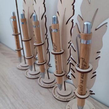 Intra απο ξύλο plywood 3mm-4mm πάχος - Στάντα στυλό Δίασταση 30x30 cm Intraeaxys-075yen8o - Image 1