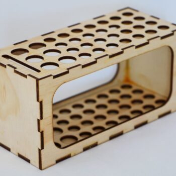 Intra απο ξύλο plywood 3mm-4mm πάχος - Στυλό γραφείου Χάρακας Μολυβοθήκη 3mm Δίασταση 30x30 cm Intraeaxys-ro6y4rm7 - Image 4