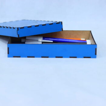 Intra απο ξύλο plywood 3mm-4mm πάχος - Ξύλινη μολυβοθήκη Παιδική μολυβοθήκη Δίασταση 30x30 cm Intraeaxys-51rrwm01 - Image 9