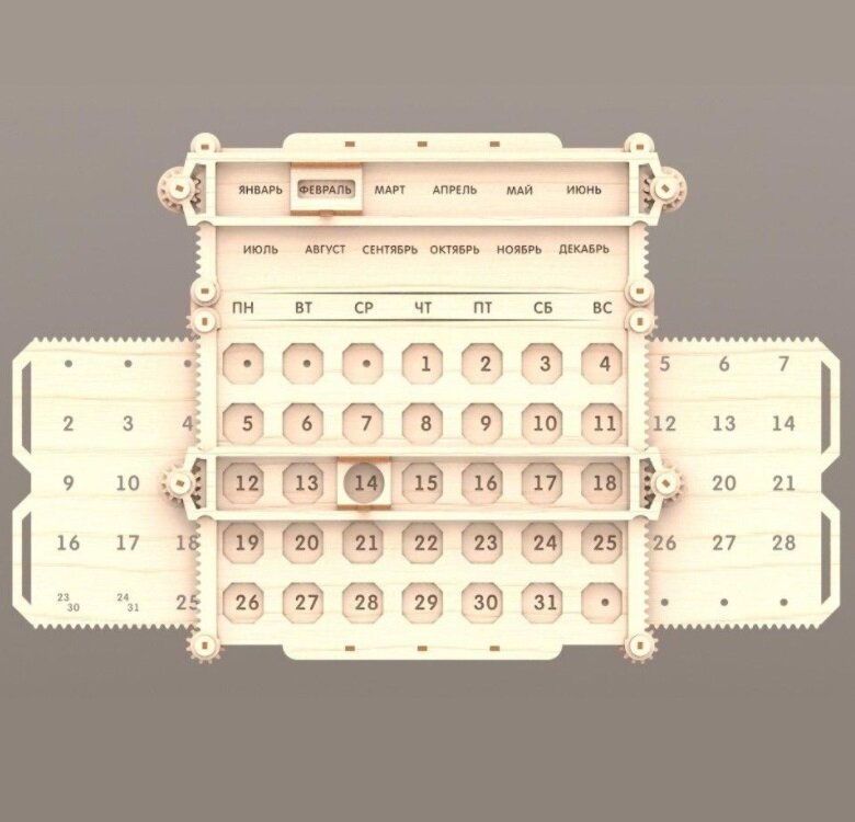 Intra απο ξύλο plywood 3mm-4mm πάχος - Ξύλινο Μηχανολογικό Ημερολόγιο Δίασταση 30x30 cm Intraeaxys-91jdj451