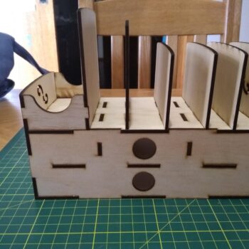 Intra απο ξύλο plywood 3mm-4mm πάχος - Σταθμός φόρτισης ξύλου Δίασταση 30x30 cm Intraeaxys-67wl6gm1 - Image 4