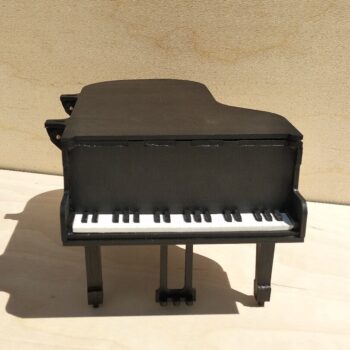 Intra απο ξύλο plywood 3mm-4mm πάχος - Κουτί σε σχήμα πιάνου Δίασταση 30x30 cm Intraeaxys-67wlnm81 - Image 3