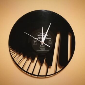 Intra απο ξύλο plywood 3mm-4mm πάχος - Orologio Vinile_Pianoforte Δίασταση 30x30 cm Intraeaxys-qommjro3 - Image 1