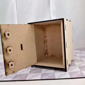 Intra απο ξύλο plywood 3mm-4mm πάχος - Ξύλινο Χρηματοκιβώτιο MDF 6mm Δίασταση 30x30 cm Intraeaxys-075yqnko - Image 4