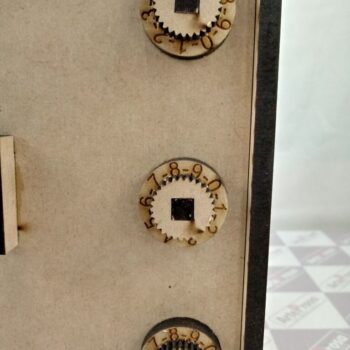 Intra απο ξύλο plywood 3mm-4mm πάχος - Ξύλινο Χρηματοκιβώτιο MDF 6mm Δίασταση 30x30 cm Intraeaxys-075yqnko - Image 6