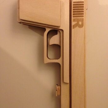 Intra απο ξύλο plywood 3mm-4mm πάχος - Ημιαυτόματο πυροβόλο όπλο Δίασταση 30x30 cm Intraeaxys-67wly3m1 - Image 5