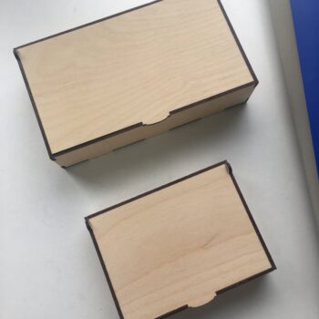 Intra απο ξύλο plywood 3mm-4mm πάχος - Ξύλινα Κουτιά με Καπάκια Δίασταση 30x30 cm Intraeaxys-voq2y96o - Image 1