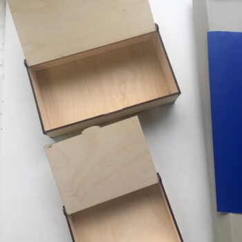 Intra απο ξύλο plywood 3mm-4mm πάχος - Ξύλινα Κουτιά με Καπάκια Δίασταση 30x30 cm Intraeaxys-voq2y96o - Image 3