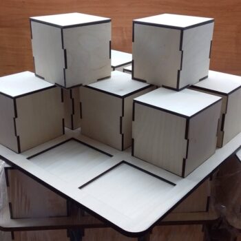 Intra απο ξύλο plywood 3mm-4mm πάχος - Κουτιά Λογοθεραπείας Κουτιά ήχου για Παιδιά Εκμάθηση Δίασταση 30x30 cm Intraeaxys-eoxljvjo - Image 3