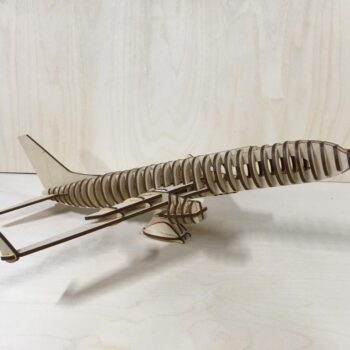 Intra απο ξύλο plywood 3mm-4mm πάχος - Τρισδιάστατο μοντέλο αεροπλάνου Δίασταση 30x30 cm Intraeaxys-r1z2y0n1 - Image 1