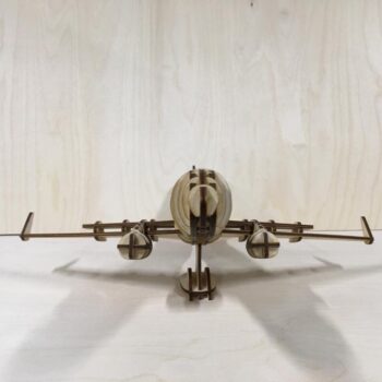 Intra απο ξύλο plywood 3mm-4mm πάχος - Τρισδιάστατο μοντέλο αεροπλάνου Δίασταση 30x30 cm Intraeaxys-r1z2y0n1 - Image 4