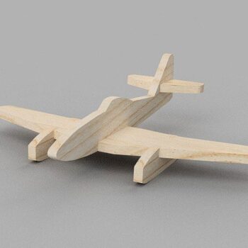 Intra απο ξύλο plywood 3mm-4mm πάχος - Ξύλινο μοντέλο αεροσκάφους Messerschmitt Me 262 Δίασταση 30x30 cm Intraeaxys-6o3ywxk7 - Image 3