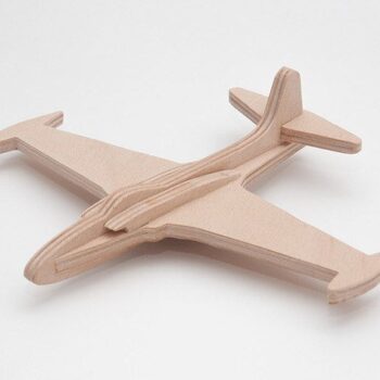 Intra απο ξύλο plywood 3mm-4mm πάχος - Αεροσκάφος Lockheed P-80 Jet Fighter Ξύλινο Μοντέλο 6mm Δίασταση 30x30 cm Intraeaxys-joedp8d1 - Image 1