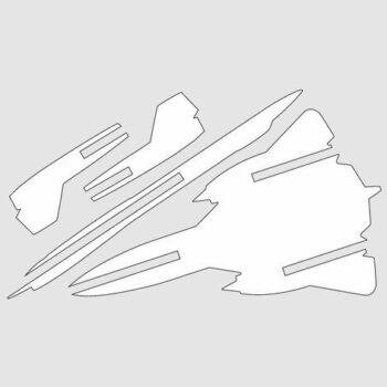 Intra απο ξύλο plywood 3mm-4mm πάχος - Αεροσκάφος 3D Puzzle Lockheed SR-71 Ξύλινο Μοντέλο 6mm Δίασταση 30x30 cm Intraeaxys-ro6ywxq7 - Image 4