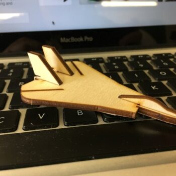 Intra απο ξύλο plywood 3mm-4mm πάχος - Μίνι F-14 Tomcat Δίασταση 30x30 cm Intraeaxys-d1lvwggo - Image 3