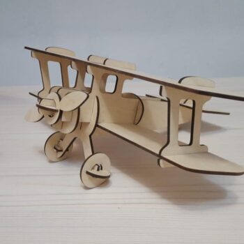 Intra απο ξύλο plywood 3mm-4mm πάχος - Μοντέλο αεροσκάφους Δίασταση 30x30 cm Intraeaxys-ro6y4p37 - Image 1