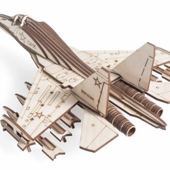 Intra απο ξύλο plywood 3mm-4mm πάχος - Ξύλινο Παιχνίδι Fighter SU-30 Model Δίασταση 30x30 cm Intraeaxys-6o3ylg37 - Image 4