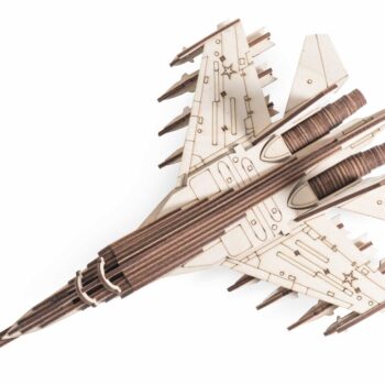 Intra απο ξύλο plywood 3mm-4mm πάχος - Ξύλινο Παιχνίδι Fighter SU-30 Model Δίασταση 30x30 cm Intraeaxys-6o3ylg37 - Image 6