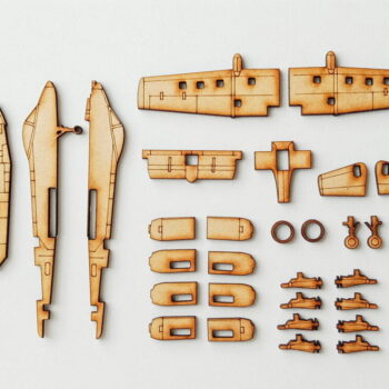 Intra απο ξύλο plywood 3mm-4mm πάχος - Πρότυπο αεροσκάφους A-10 Thunderbolt Warthog 3D Δίασταση 30x30 cm Intraeaxys-p7ymy8z7 - Image 7