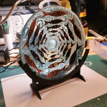 Intra απο ξύλο plywood 3mm-4mm πάχος - Βάση πλάκας Δίασταση 30x30 cm Intraeaxys-yon08lk7 - Image 1