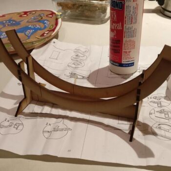 Intra απο ξύλο plywood 3mm-4mm πάχος - Βάση πλάκας Δίασταση 30x30 cm Intraeaxys-yon08lk7 - Image 4