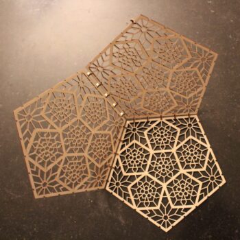 Intra απο ξύλο plywood 3mm-4mm πάχος - Λυχνία Σκιών Δωδεκάεδρου Δίασταση 30x30 cm Intraeaxys-e1gk0kdo - Image 5