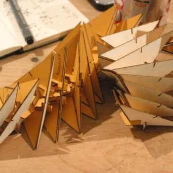 Intra απο ξύλο plywood 3mm-4mm πάχος - Αστεροειδής Δωδεκάεδρος Γεωμετρική Κρεμαστό Διακόσμηση Δίασταση 30x30 cm Intraeaxys-6o3y55k7 - Image 4