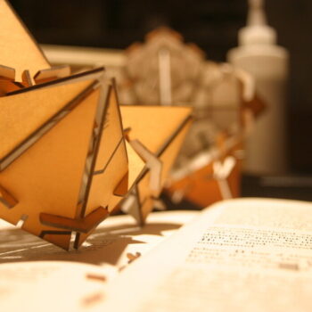 Intra απο ξύλο plywood 3mm-4mm πάχος - Αστεροειδής Δωδεκάεδρος Ξύλινος Δίασταση 30x30 cm Intraeaxys-lopqee37 - Image 5