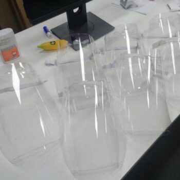 Intra απο ξύλο plywood 3mm-4mm πάχος - Πρότυπο προστατευτικής ασπίδας προσώπου με πλήρες κάλυμμα Δίασταση 30x30 cm Intraeaxys-m1d6n6e7 - Image 1