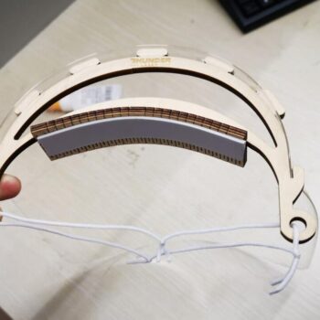 Intra απο ξύλο plywood 3mm-4mm πάχος - Ασπίδα προσώπου Δίασταση 30x30 cm Intraeaxys-91jdqdl1 - Image 4