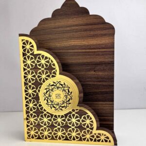 Intra απο ξύλο plywood 3mm-4mm πάχος - Βάση Κορανίου τοίχου Δίασταση 30x30 cm Intraeaxys-6o3ym4j7