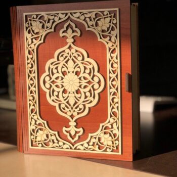 Intra απο ξύλο plywood 3mm-4mm πάχος - Διακοσμητικό Ξύλινο Κουτί βιβλίων Δίασταση 30x30 cm Intraeaxys-d1lv0nxo - Image 3