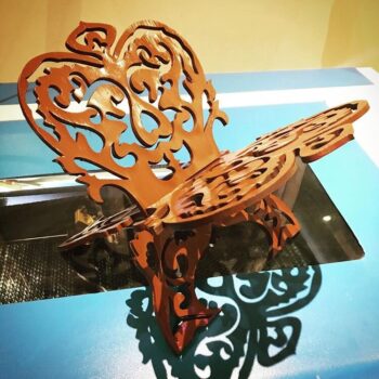 Intra απο ξύλο plywood 3mm-4mm πάχος - حامل المصحف Σχέδια δρομολογητή CNC Holder Quran Δίασταση 30x30 cm Intraeaxys-eo20vv47 - Image 1