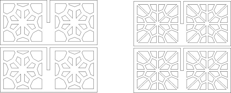 Intra απο ξύλο plywood 3mm-4mm πάχος - Ραχλ Κοράνι Δίασταση 30x30 cm Intraeaxys-075yz93o