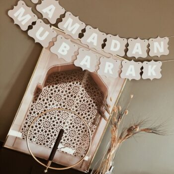 Intra απο ξύλο plywood 3mm-4mm πάχος - Banner Ramadan Ramadan Mubarak Decor Δίασταση 30x30 cm Intraeaxys-ro6yw9n7 - Image 1