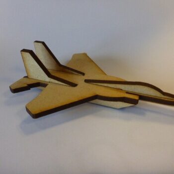 Intra απο ξύλο plywood 3mm-4mm πάχος - Μίνι μαχητικό αεροσκάφος F15 Δίασταση 30x30 cm Intraeaxys-pok3mwj7 - Image 1