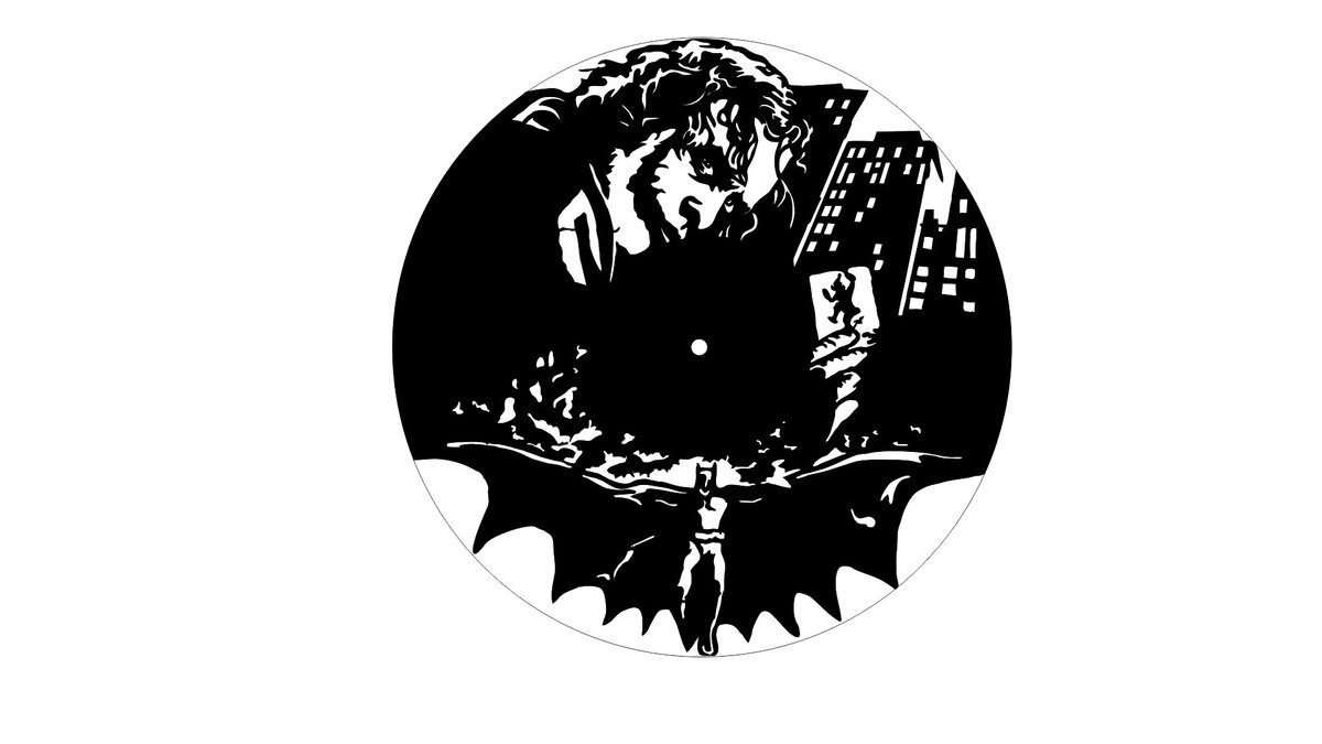 Intra απο ξύλο plywood 3mm-4mm πάχος - Ρολόι Μπάτμαν Δίασταση 30x30 cm Intraeaxys-yon0mqg7