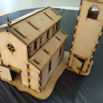 Intra απο ξύλο plywood 3mm-4mm πάχος - Εκκλησία Δίασταση 40x50 cm Intraeaxys-eo4yq4wo - Image 1