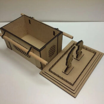 Intra απο ξύλο plywood 3mm-4mm πάχος - The Ark Of The Covenant 3mm Δίασταση 30x30 cm Intraeaxys-m1d692l7 - Image 6